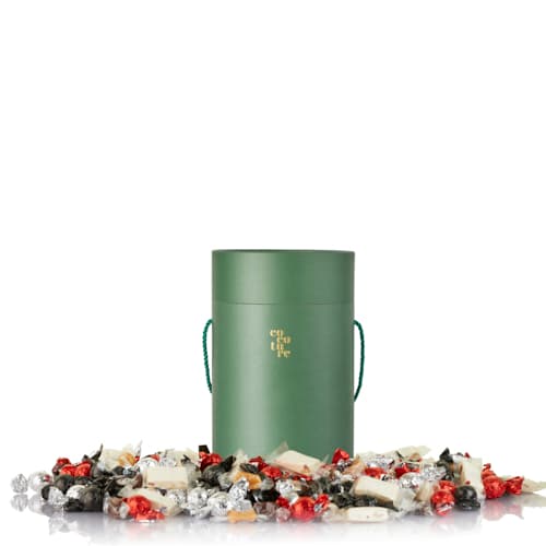 Julemix af Cocoture fyldte chokoladekugler, karameller og fransk nougat - 1kg