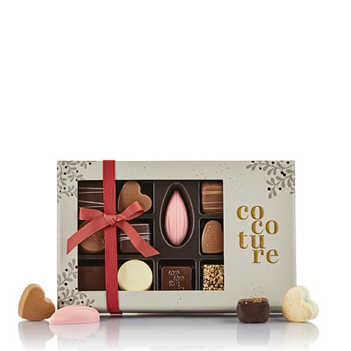 Fyldte chokolader og konfekt/marcipan stykker fra Cocoture - 126g
