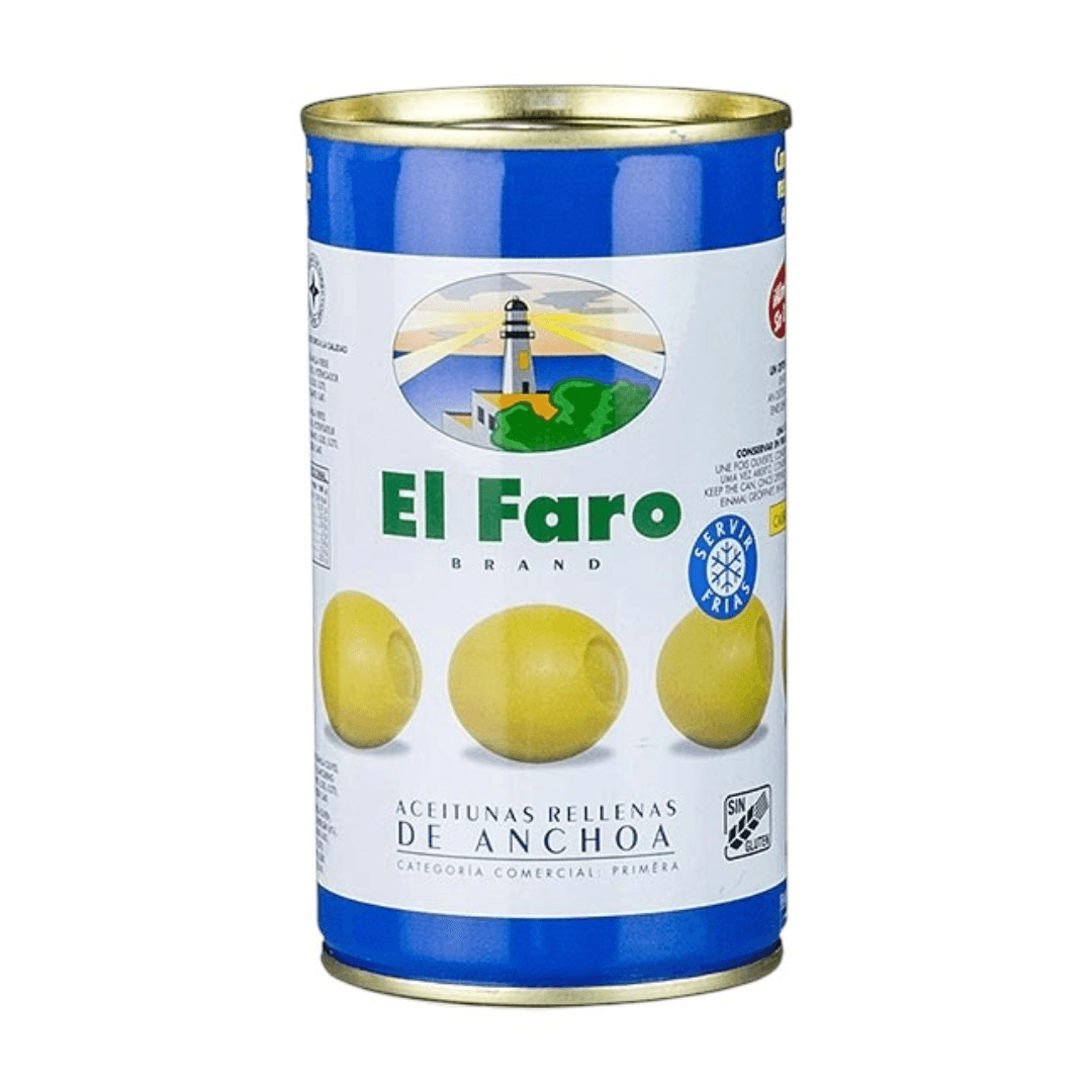 Fyldte Oliven med Ansjoser El Faro