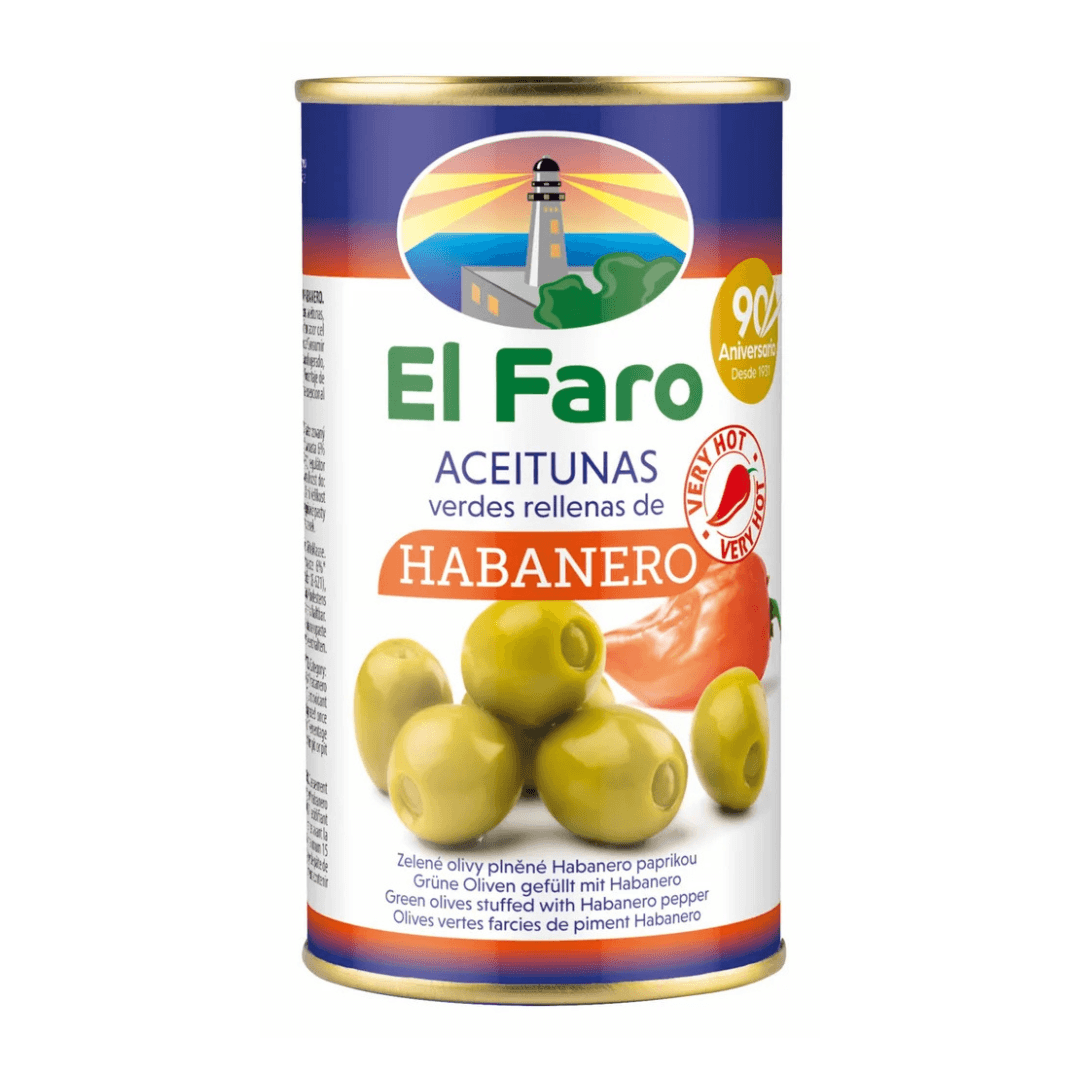 Fyldte Oliven med Habanero El Faro