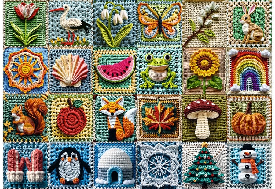 Crochet - Four Seasons