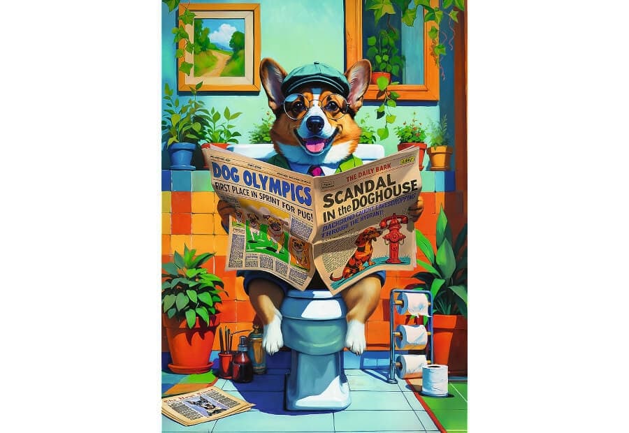 Corgi's Toilet Times