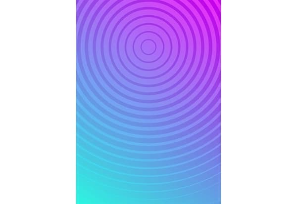 Circle Gradient Number Three