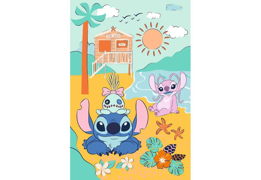 Disney Lilo & Stitch - Stitch on the Wave (UFT)