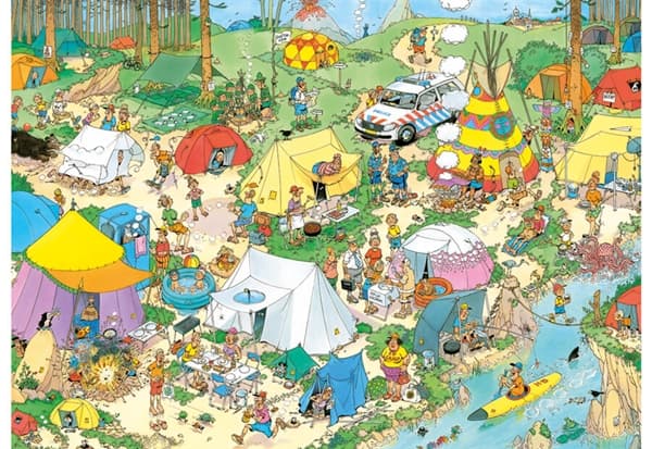 Camping in the Forest