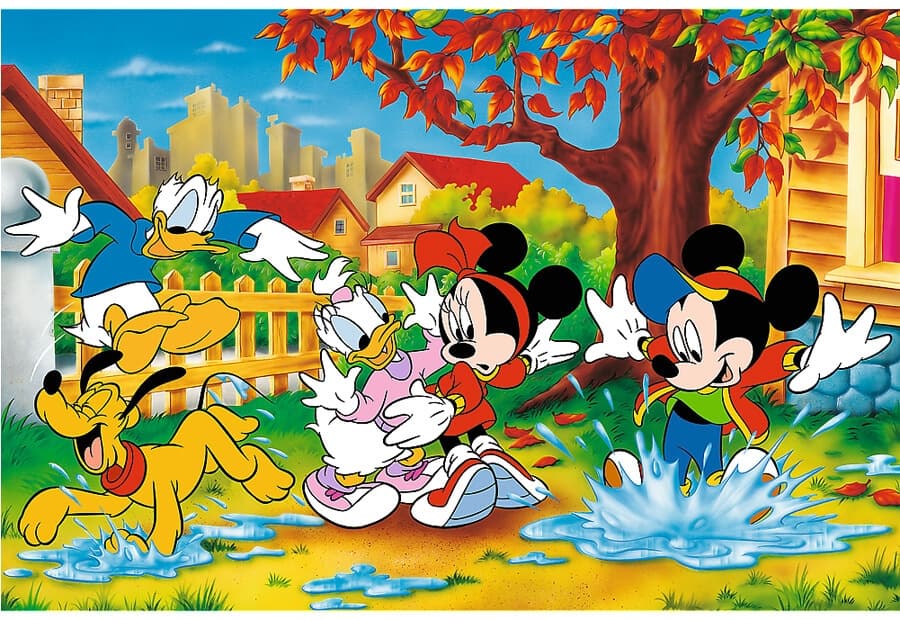Disney - Playing in Puddles