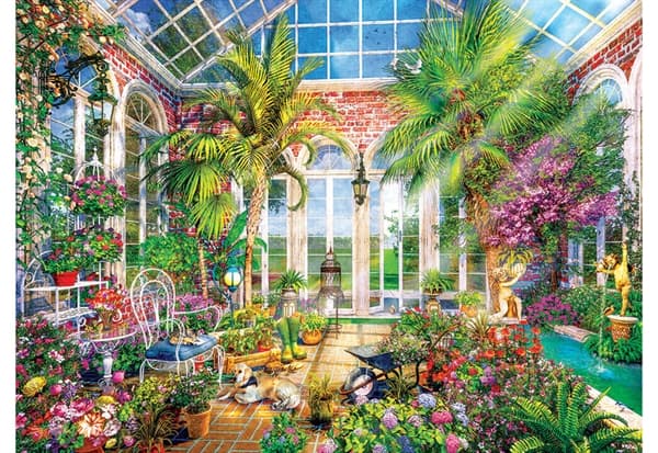 Glass Garden Summer Conservatory