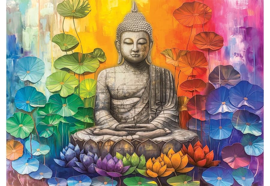 Colorful Buddha