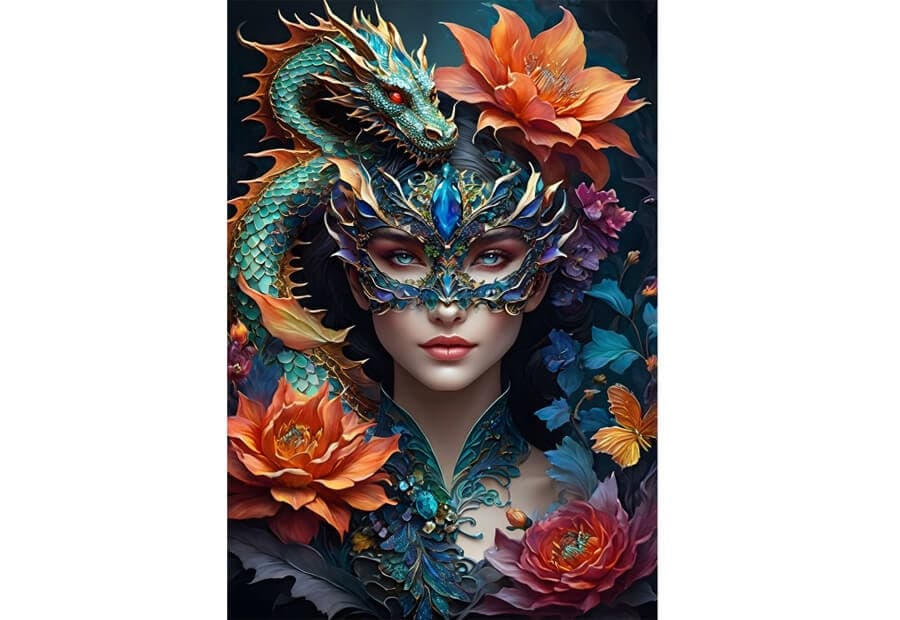 Lady with a Dragon