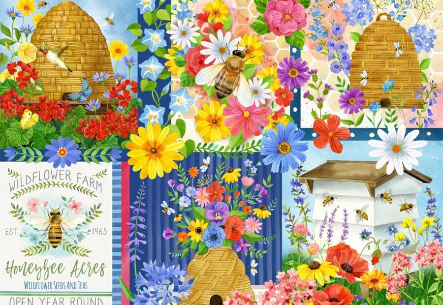 Beehives and Bees