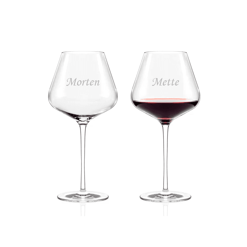 Stölzle Lausitz Burgundy glas Quatrophil sæt af 2
