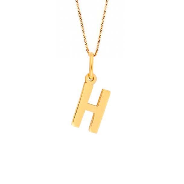 Nordahl Andersen 14 kt bogstav H