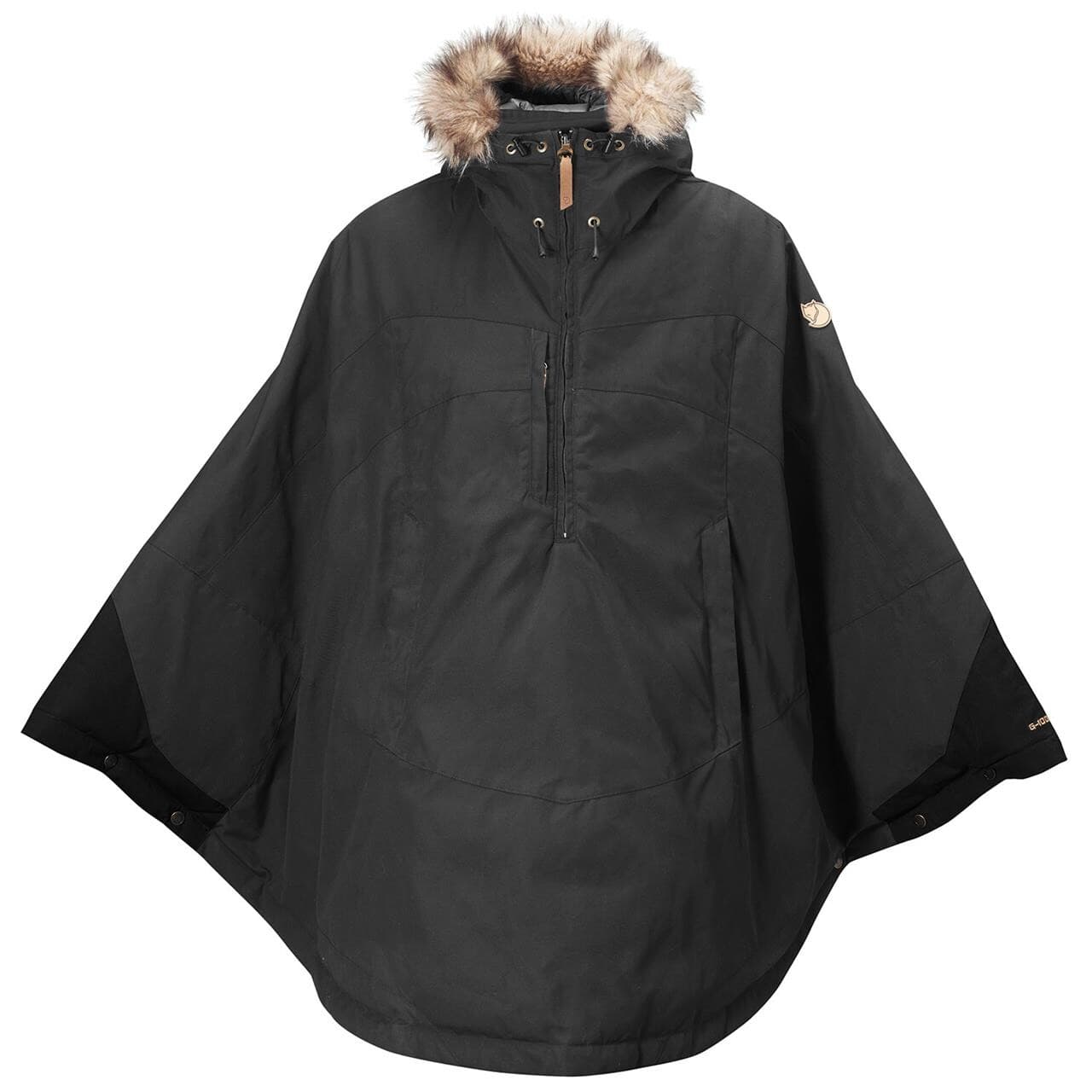 Fjällräven Womens Luhkka Cape  (Grå (DARK GREY/030) Large)