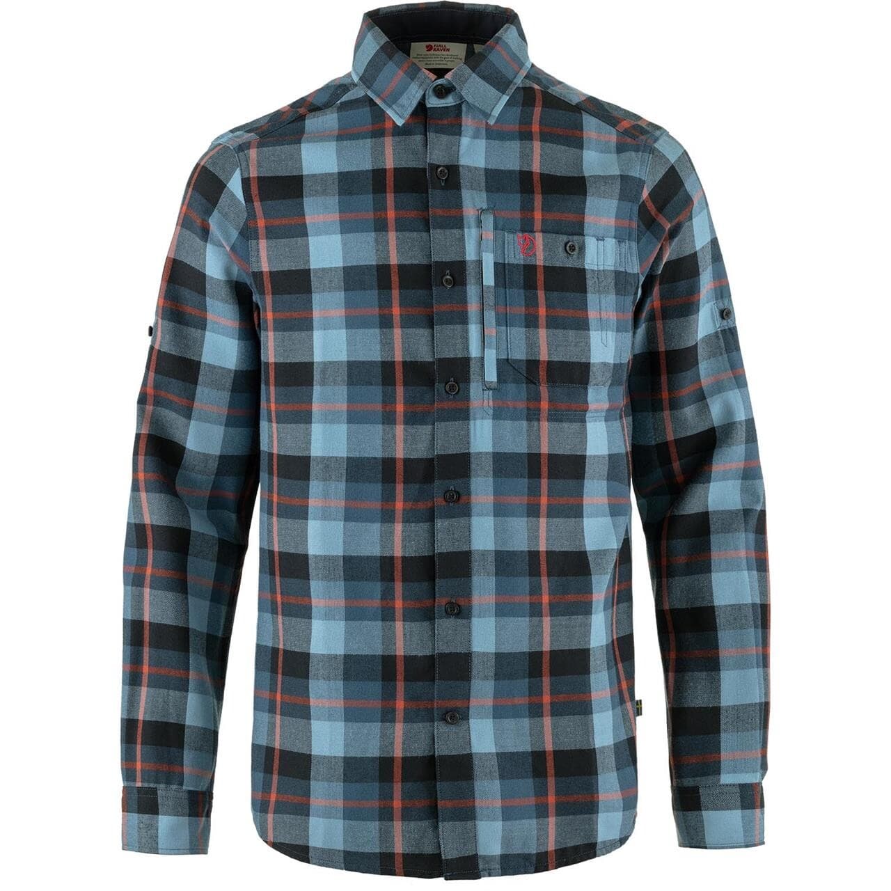 Fjällräven Mens Fjällglim Shirt (Blå (INDIGO BLUE-DAWN BLUE/534-543) XX-large)