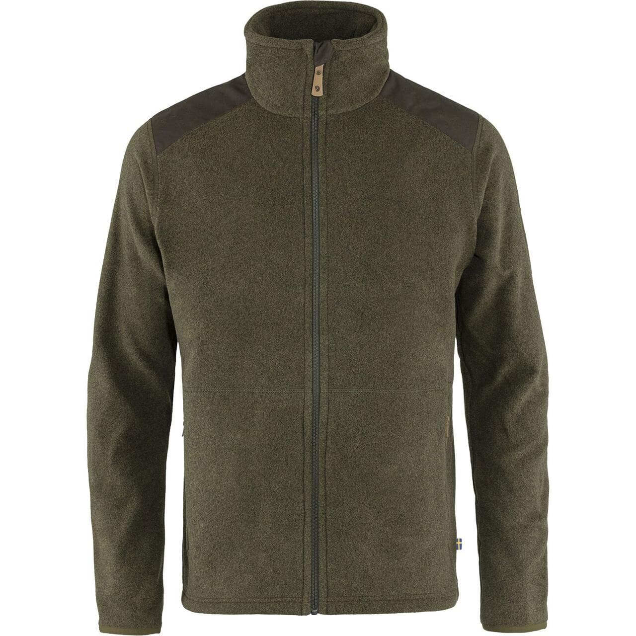 Fjällräven Mens Sten Fleece  (Grøn (DARK OLIVE/633) XXX-large)