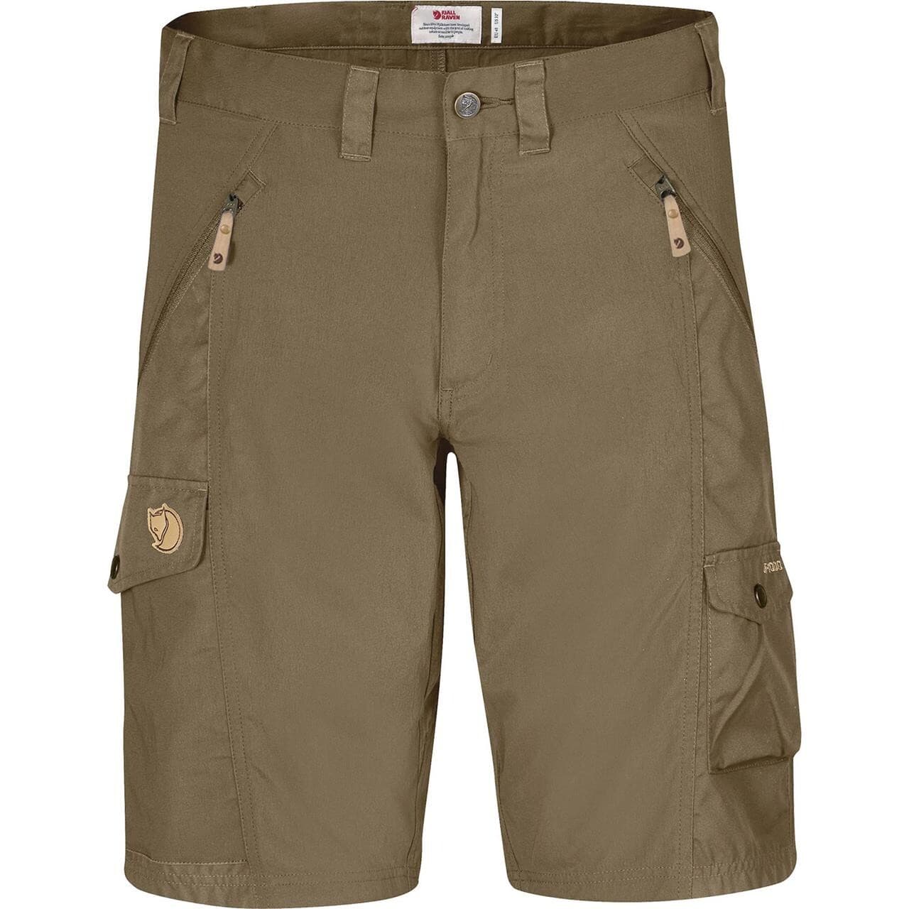 Fjällräven Mens Abisko Shorts  (Beige (LIGHT OLIVE/622) 48)