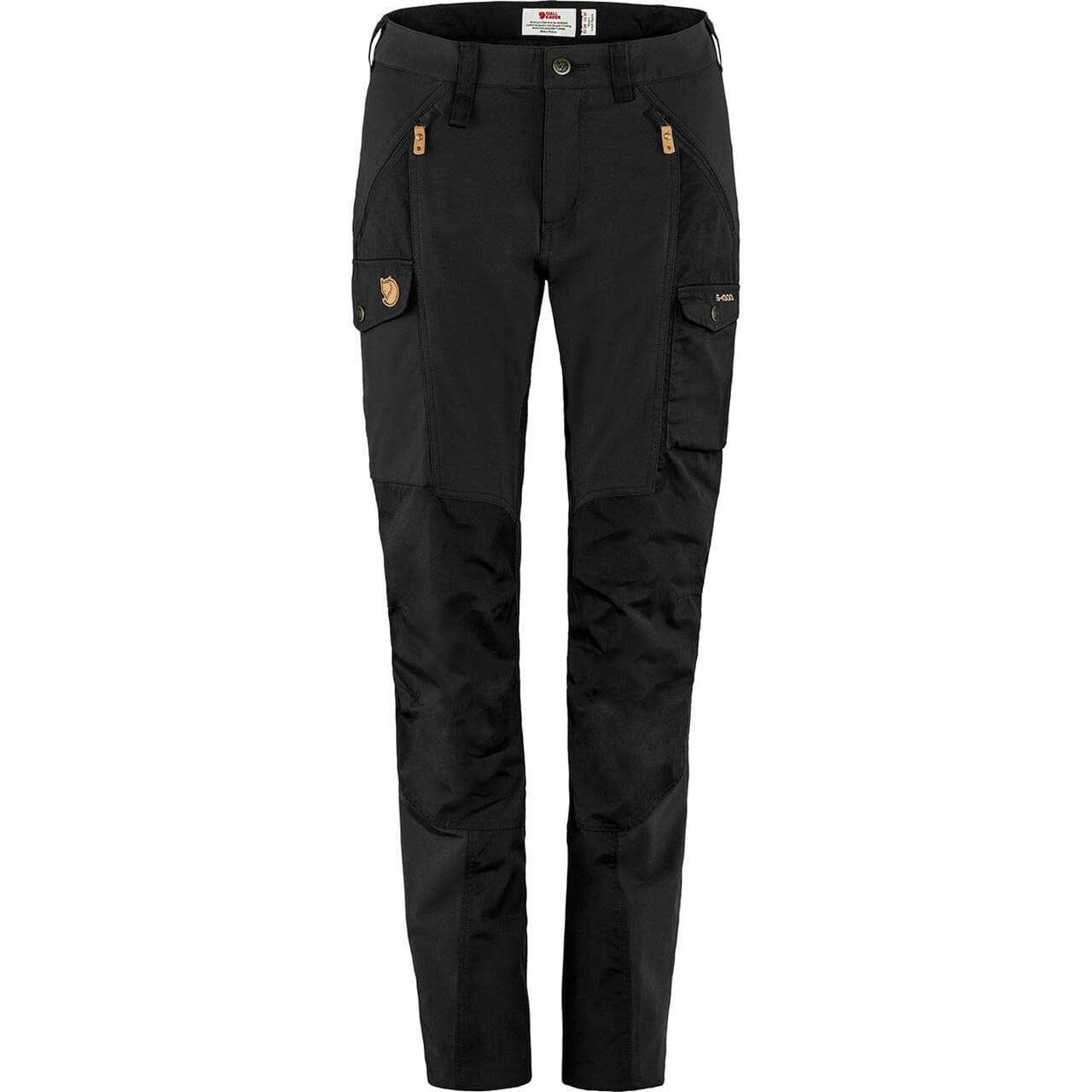 Fjällräven Womens Nikka Trousers Curved  (Sort (BLACK/550) 46)