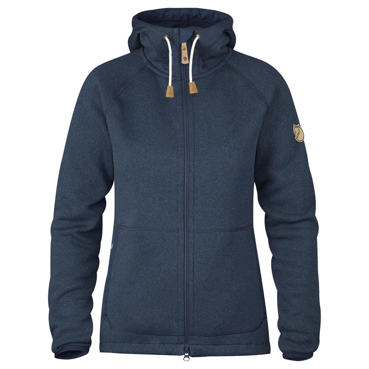 Fjällräven Womens Övik Fleece Hoodie  (Blå (NAVY/560) Small)