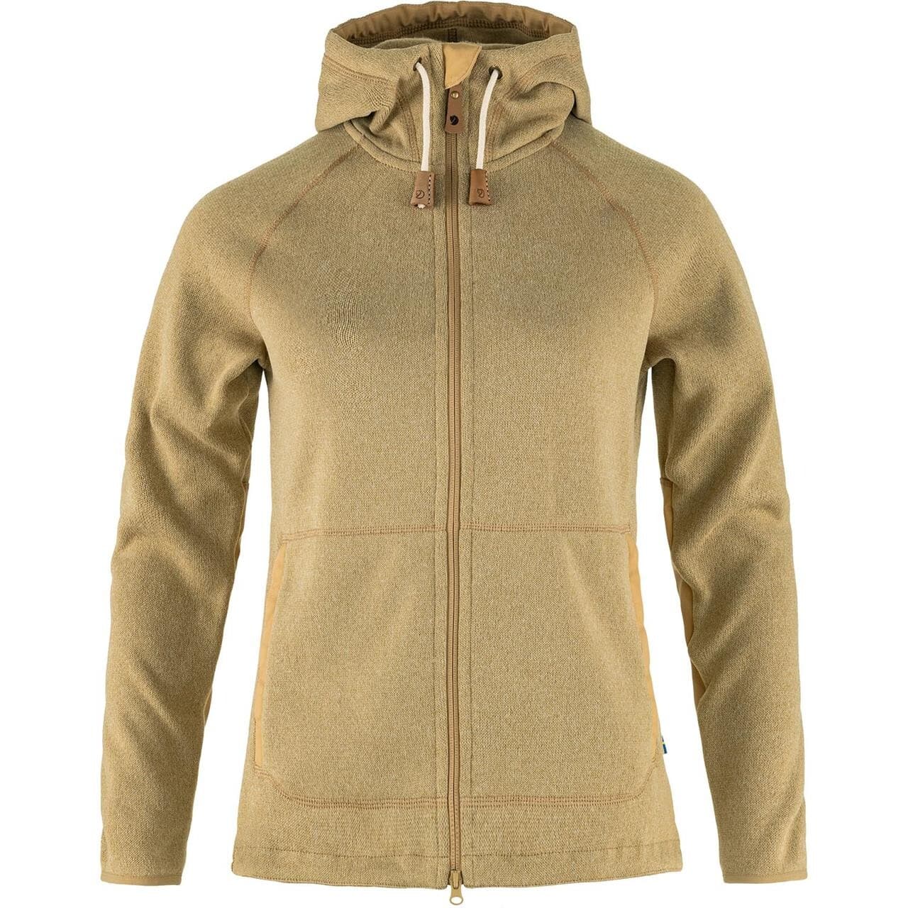 Fjällräven Womens Övik Fleece Hoodie  (Beige (DUNE BEIGE/196) Large)