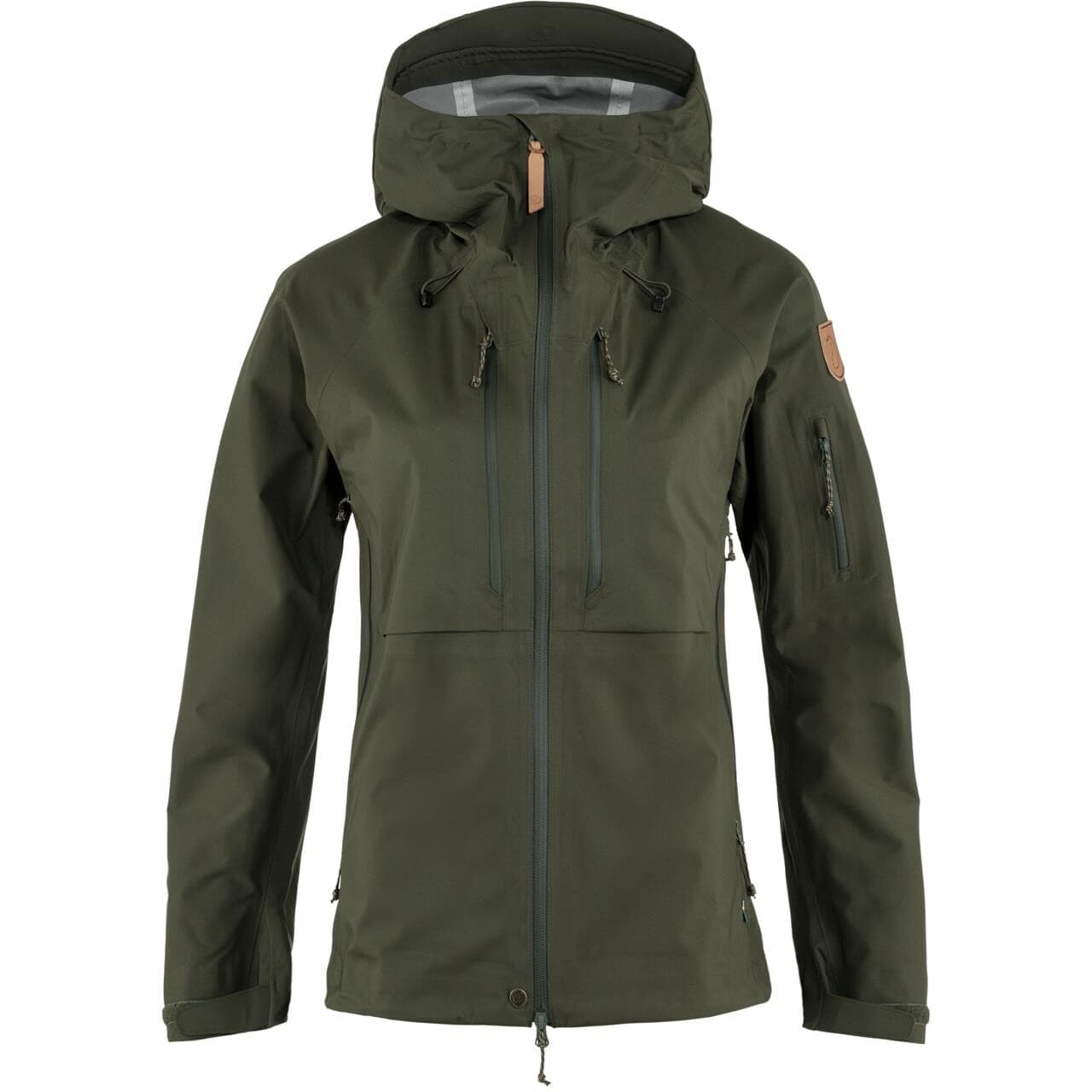 Fjällräven Womens Keb Eco-Shell Jacket  (Grøn (DEEP FOREST/662) XX-small)