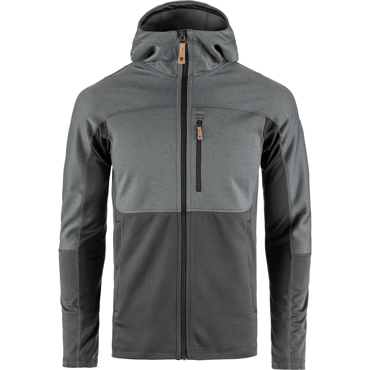 Fjällräven Mens Abisko Trail Fleece  (Grå (IRON GREY-GREY/048-020) Small)