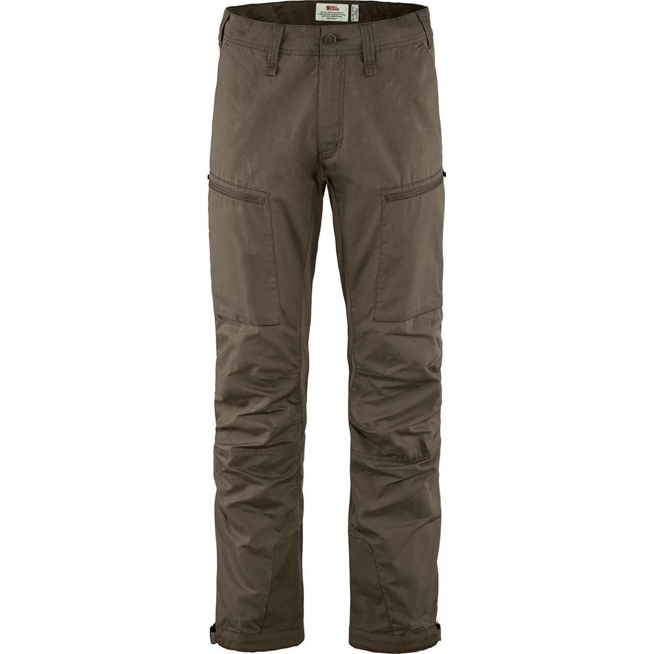 Fjällräven Mens Abisko Lite Trekking Trousers REG  (Grøn (DARK OLIVE/633) 46)