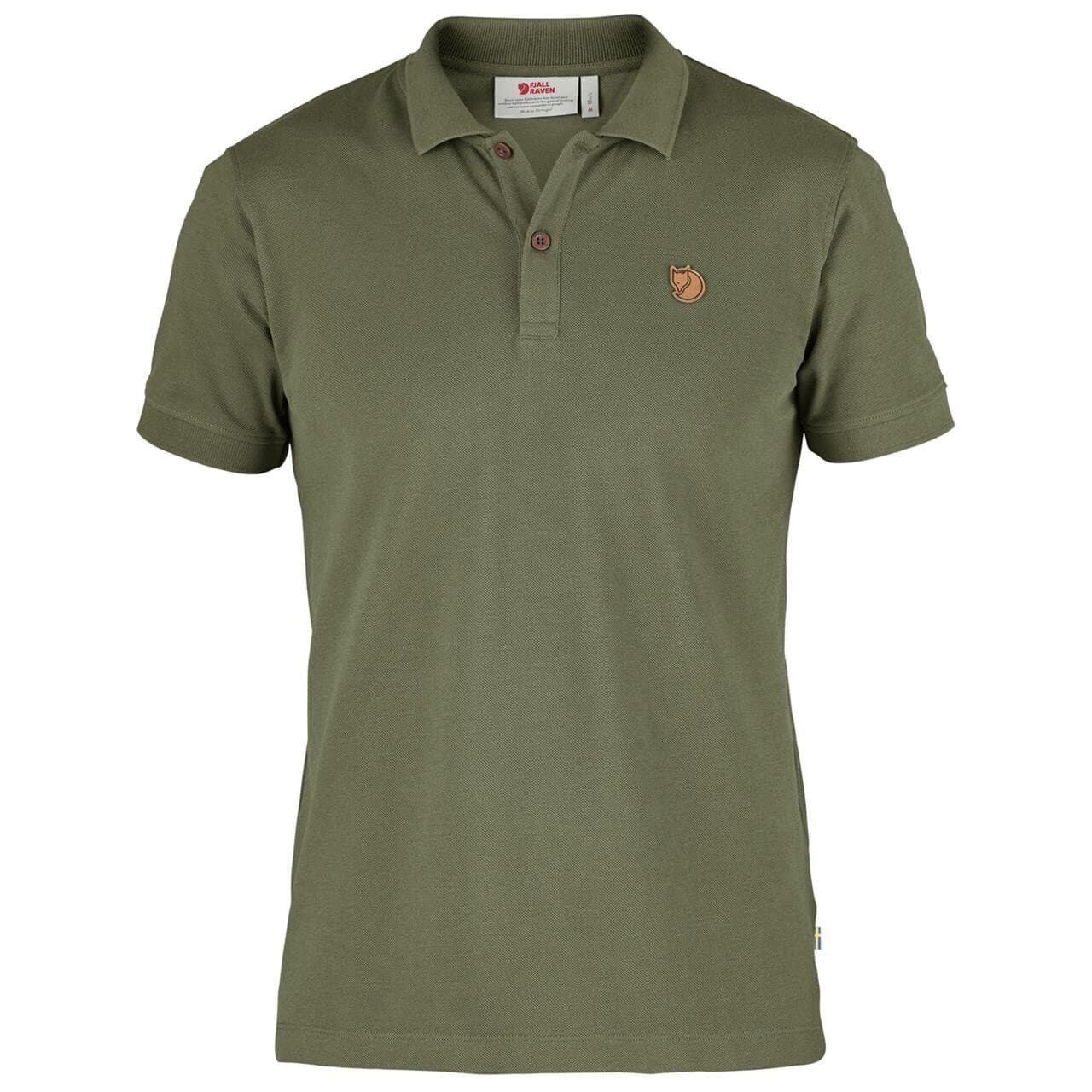 Fjällräven Mens Övik Polo Shirt  (Grøn (GREEN/620) Small)