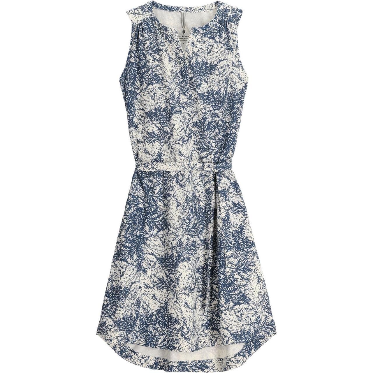 Royal Robbins Womens Spotless Traveler Tank Dress  (Blå (DEEP BLUE BRIAR PT) X-large)