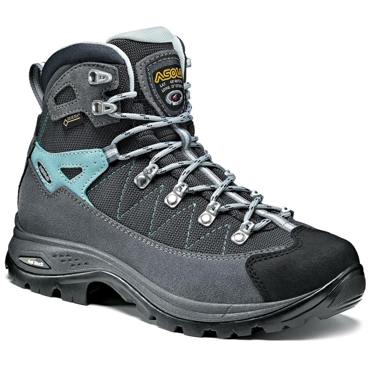 Asolo Womens Finder GV  (Grå (GREY/GUNMETAL/POOL SIDE) 43 1/3)
