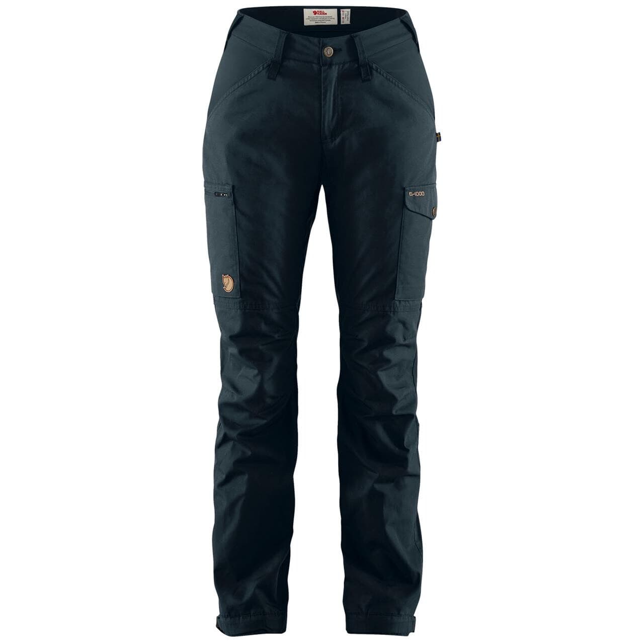 Fjällräven Womens Kaipak Trousers Curved  (Blå (DARK NAVY/555) 48)