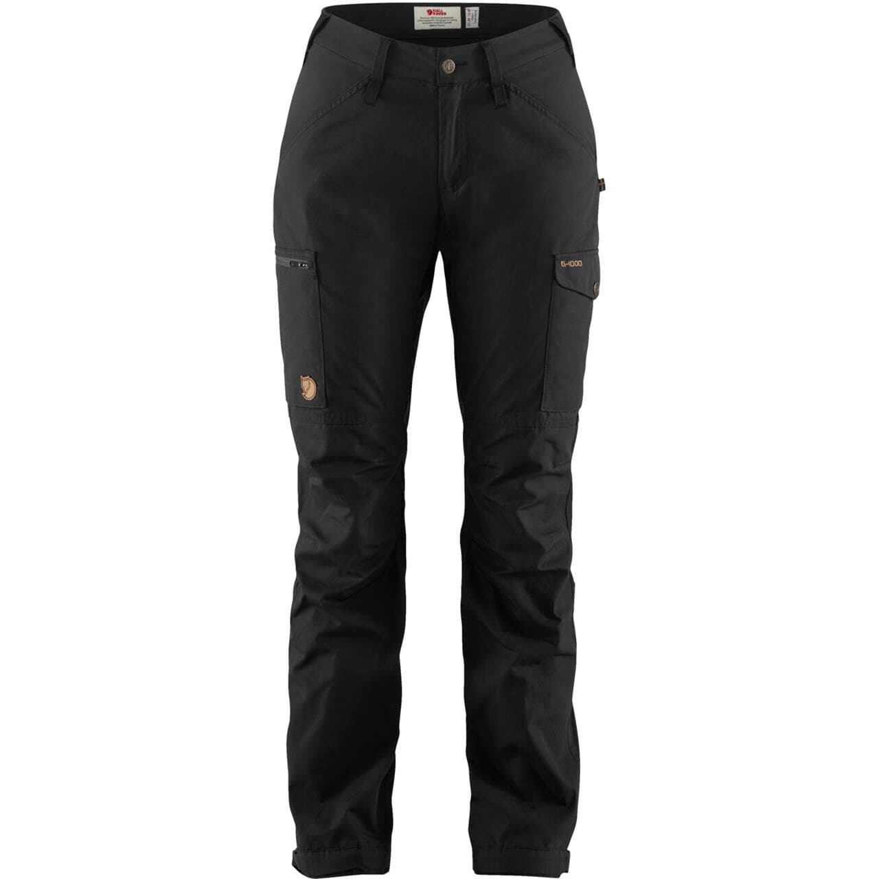 Fjällräven Womens Kaipak Trousers Curved  (Sort (BLACK/550) 44)