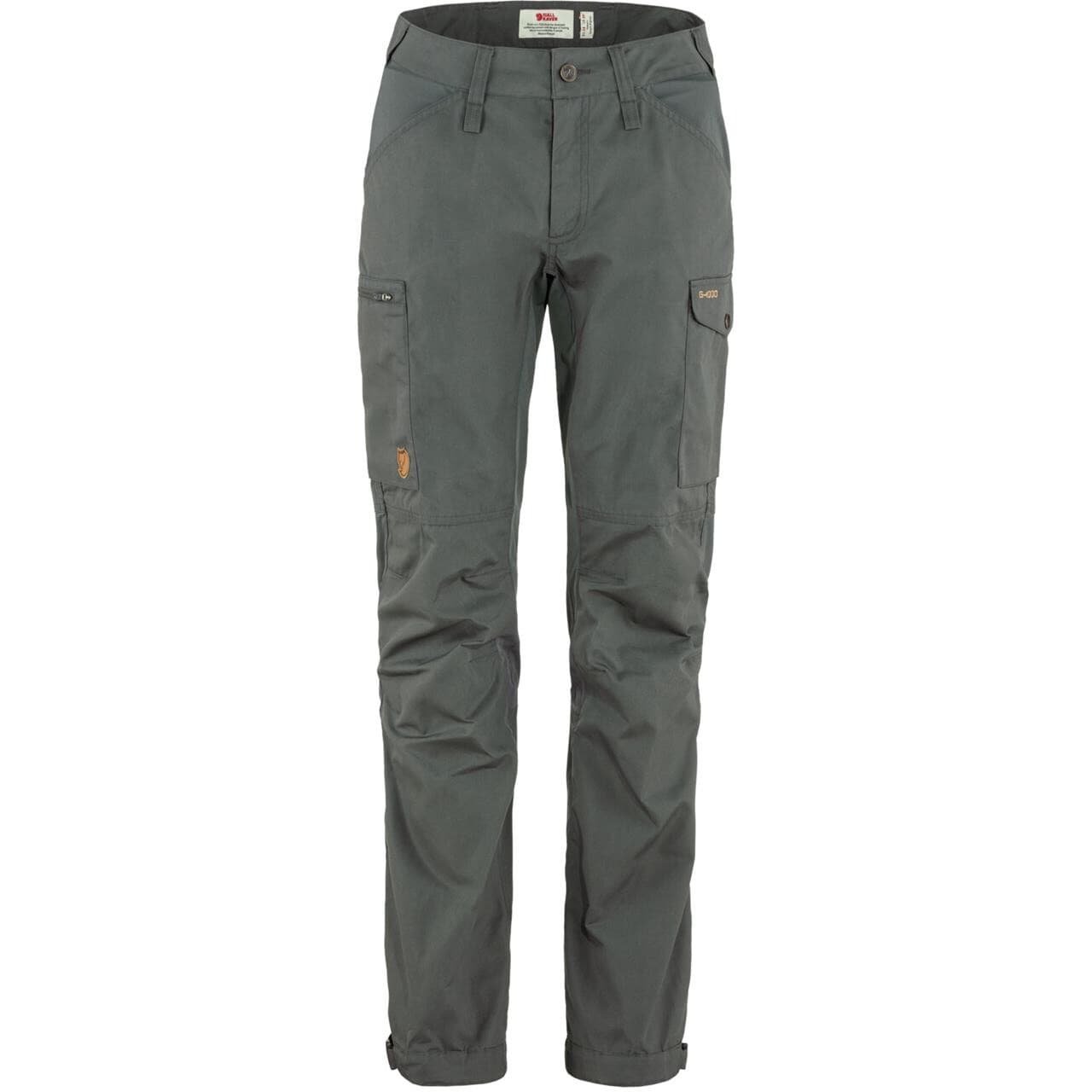 Fjällräven Womens Kaipak Trousers Curved  (Grå (BASALT/050) 36)