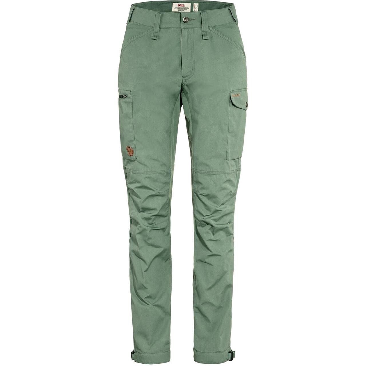 Fjällräven Womens Kaipak Trousers Curved  (Grøn (PATINA GREEN/614) 36)