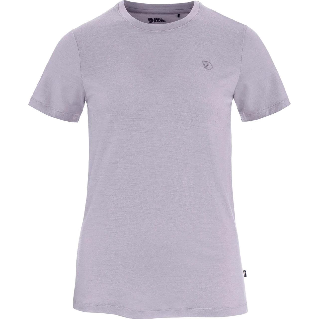Fjällräven Womens Abisko Wool S/S  (Lilla (LAVENDER MIST/452) Large)