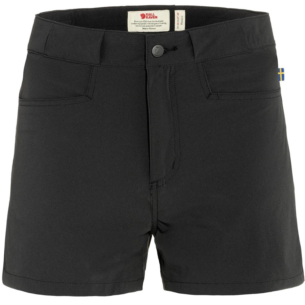 Fjällräven Womens High Coast Lite Shorts  (Sort (BLACK/550) 38)