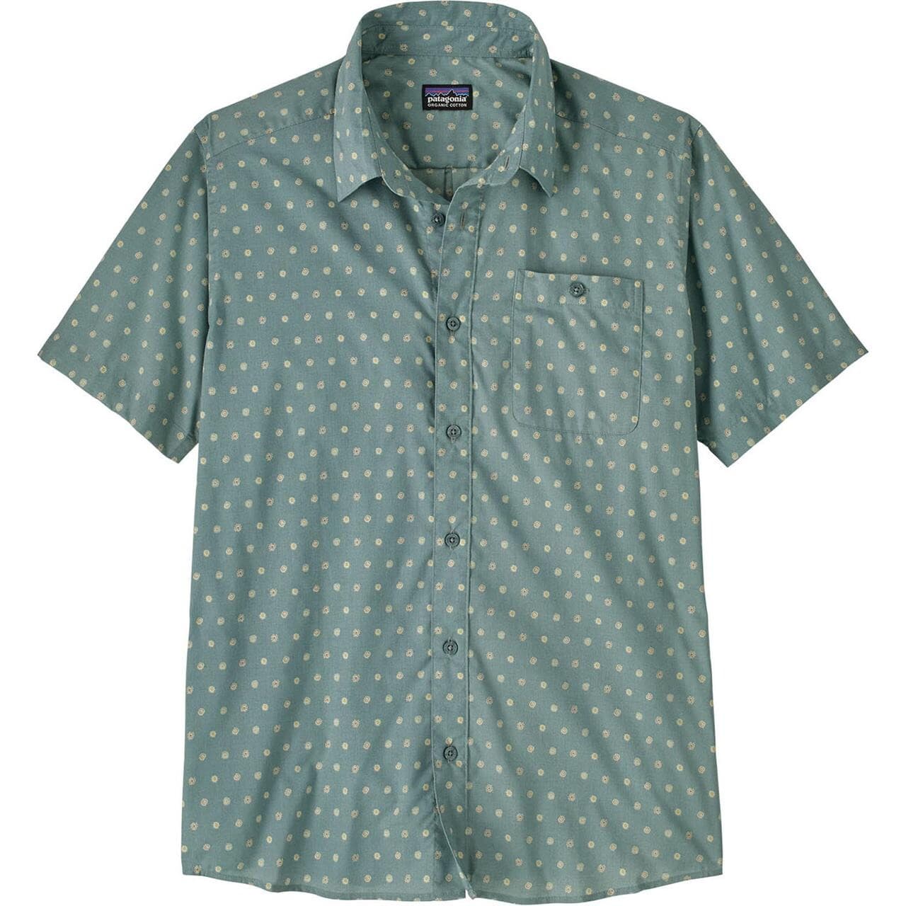 Patagonia Mens Go To Shirt  (Blå (SUNS:BLUE SAGE) Large)