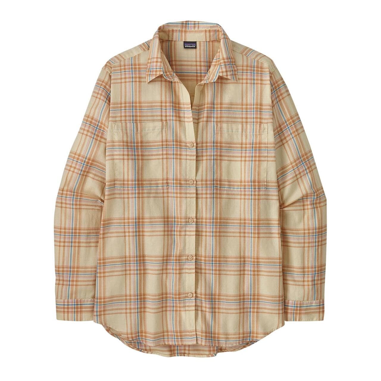 Patagonia Womens LW A/C Buttondown  (Beige (BEACH TIME: NATURAL) Small)