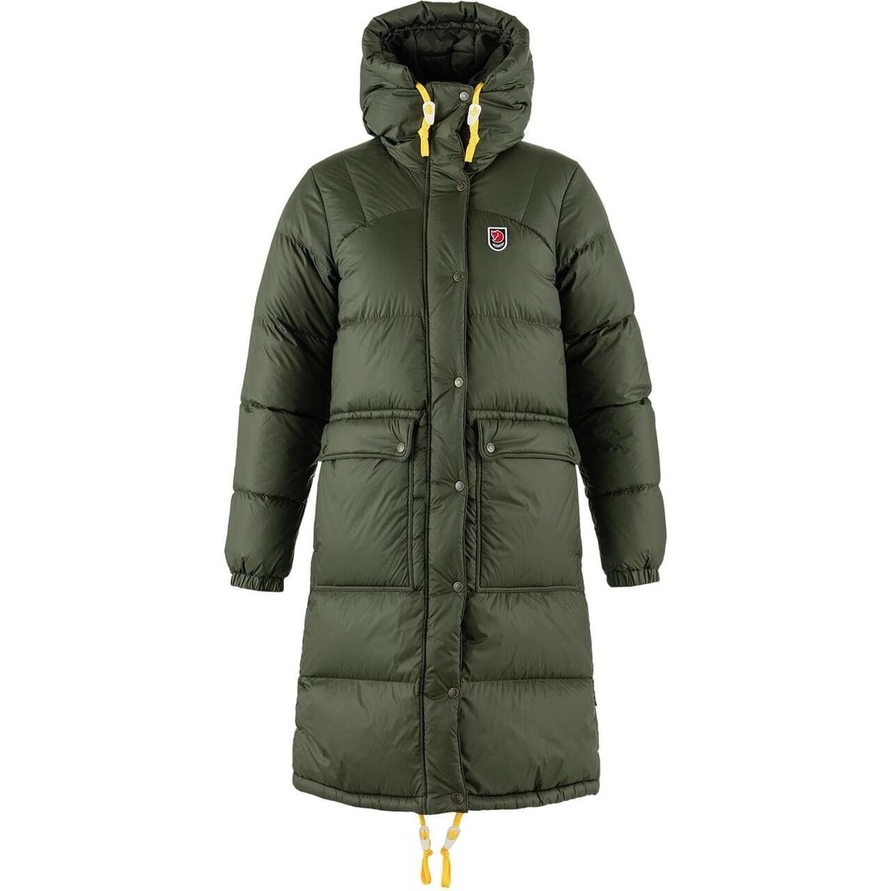 Fjällräven Womens Expedition Long Down Parka  (Grøn (DEEP FOREST/662) Large)