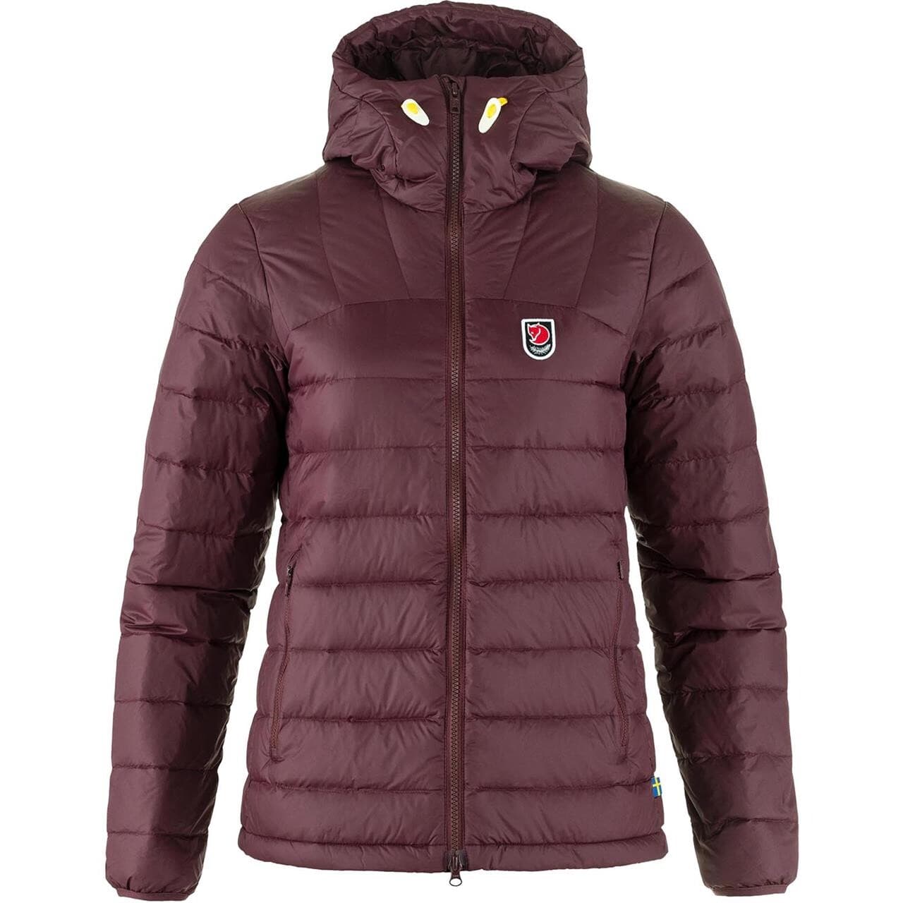 Fjällräven Womens Expedition Pack Down Hoodie  (Rød (PORT/357) X-small)