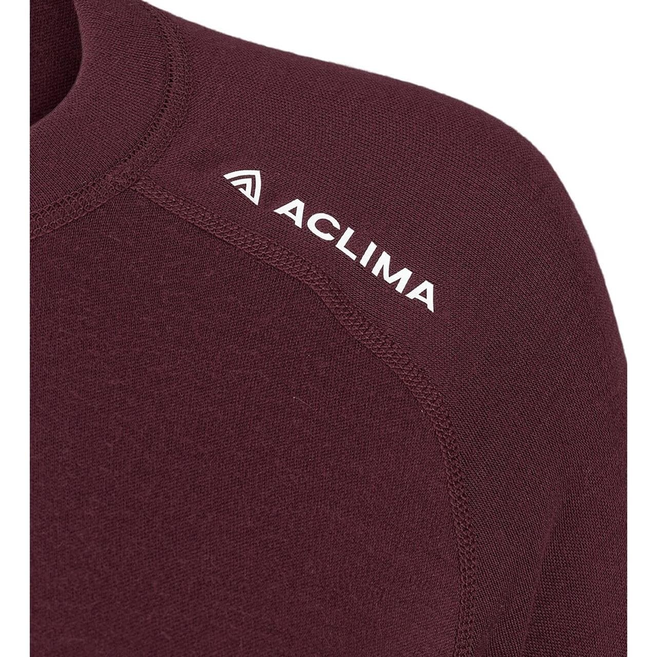 Aclima Womens WarmWool Crew Neck Shirt  (Lilla (FIG) XX-large)