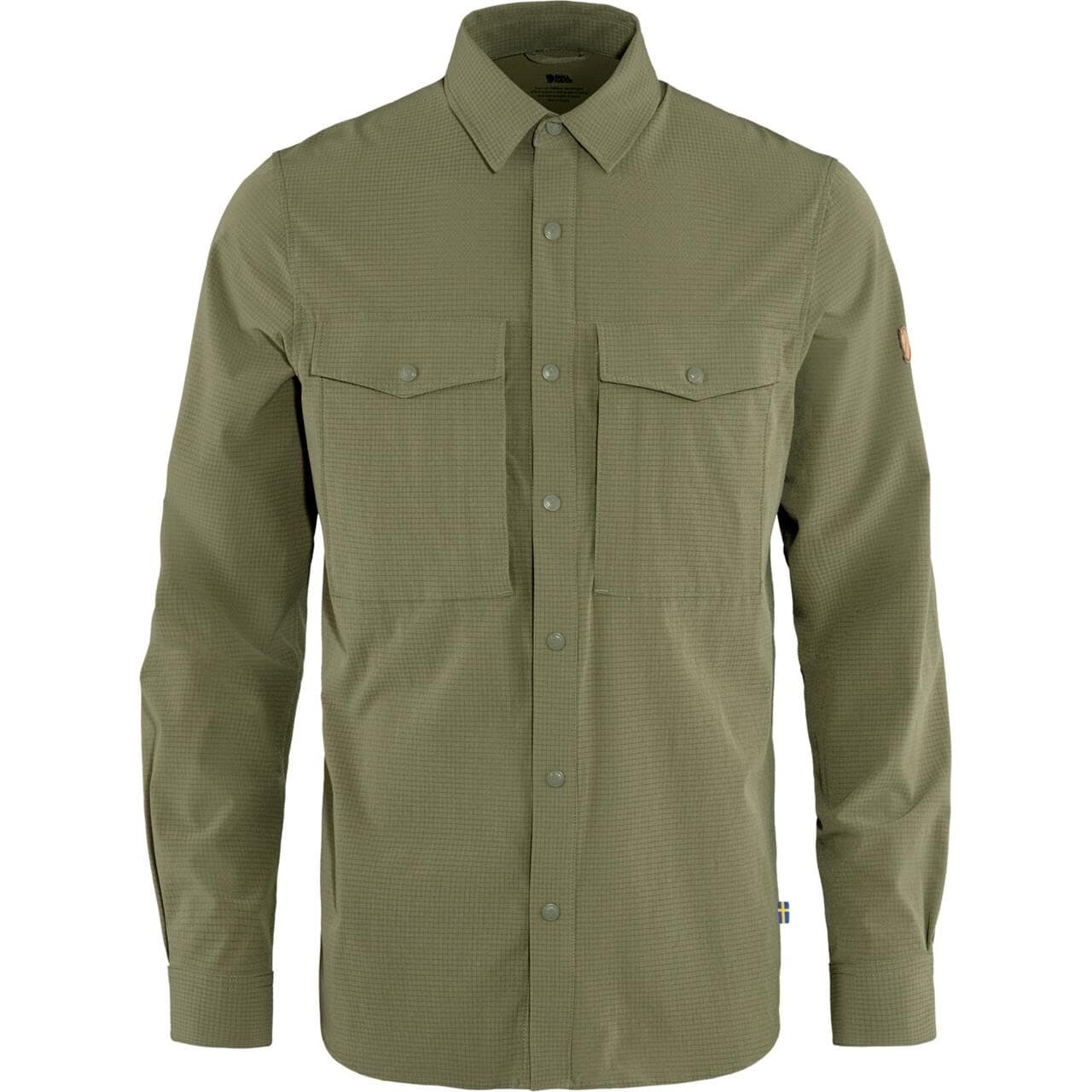 Fjällräven Mens Abisko Trekking Shirt  (Beige (LIGHT OLIVE/622) Small)