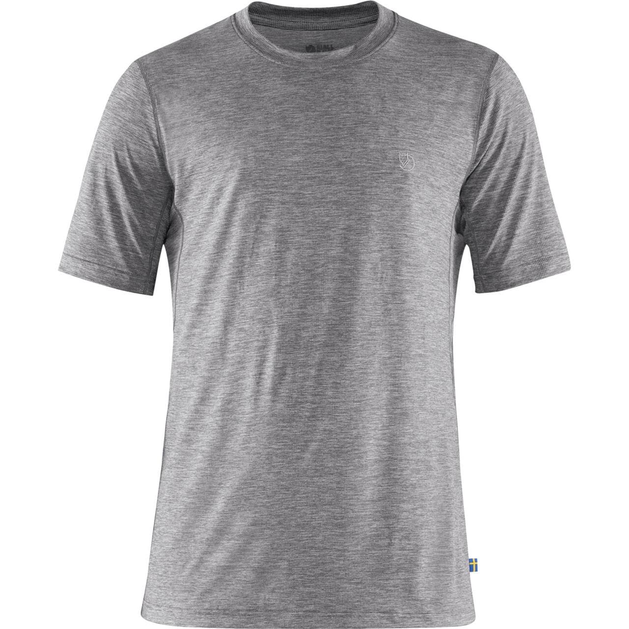 Fjällräven Mens Abisko Day Hike S/S  (Grå (SHARK GREY/016) X-large)