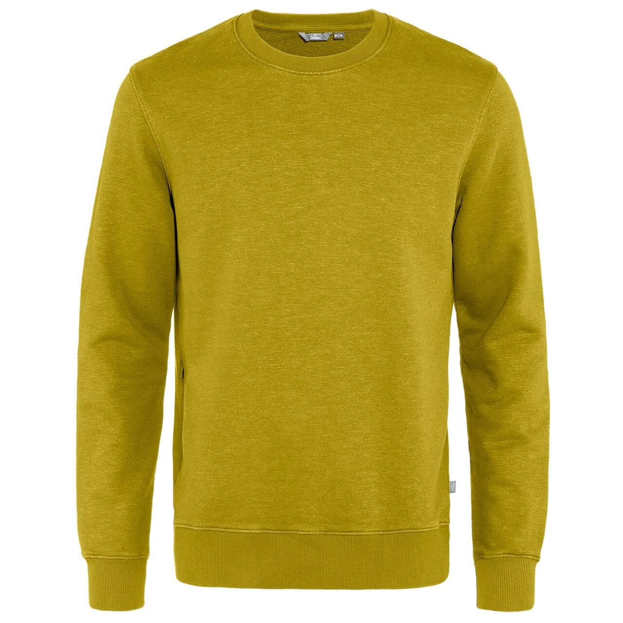 Tierra Mens Hempy Sweater  (Gul (GOLDEN PALM) Small)