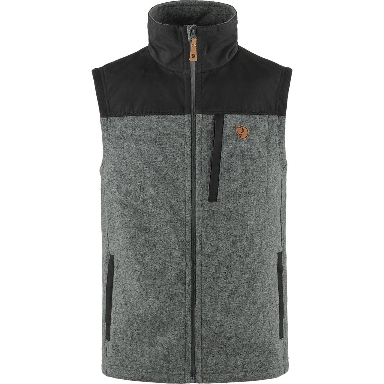 Fjällräven Mens Buck Fleece Vest  (Grå (GREY-MELANGE/020-999) Small)