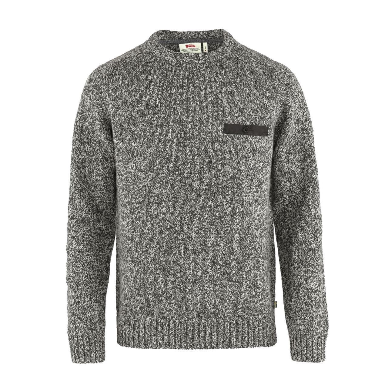 Fjällräven Mens Lada Round-neck Sweater  (Grå (GREY/020) Small)