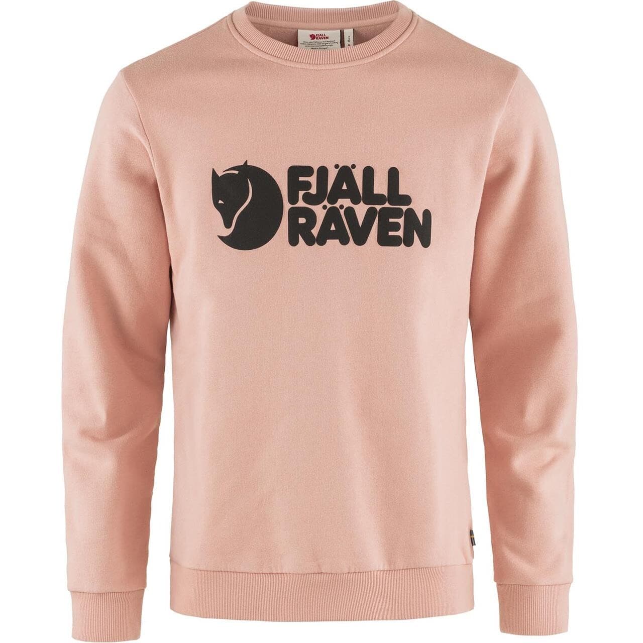 Fjällräven Mens Fjällräven Logo Sweater  (Lyserød (CHALK ROSE/302) X-large)
