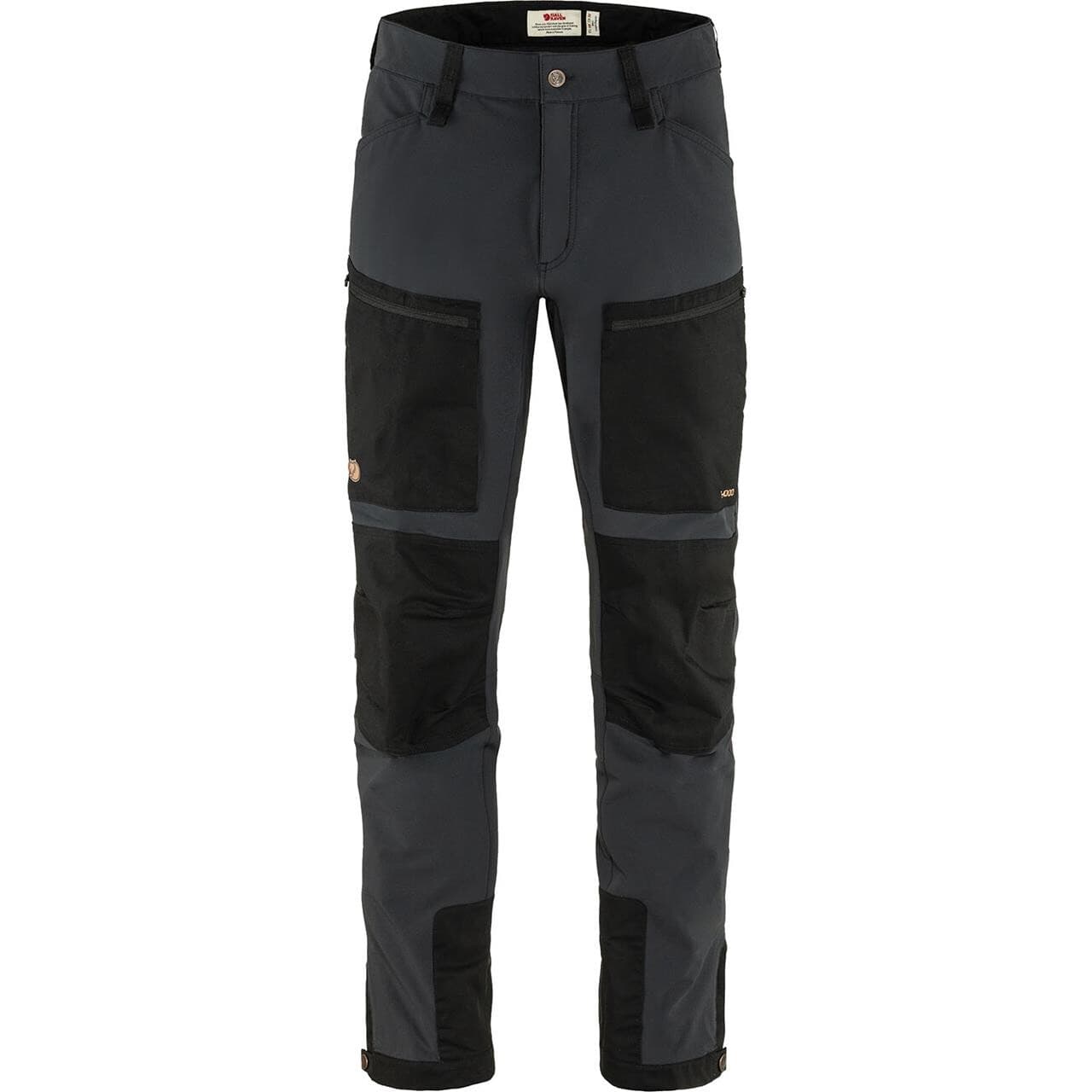 Fjällräven Mens Keb Agile Trousers  (Sort (BLACK-BLACK/550-550) 50)