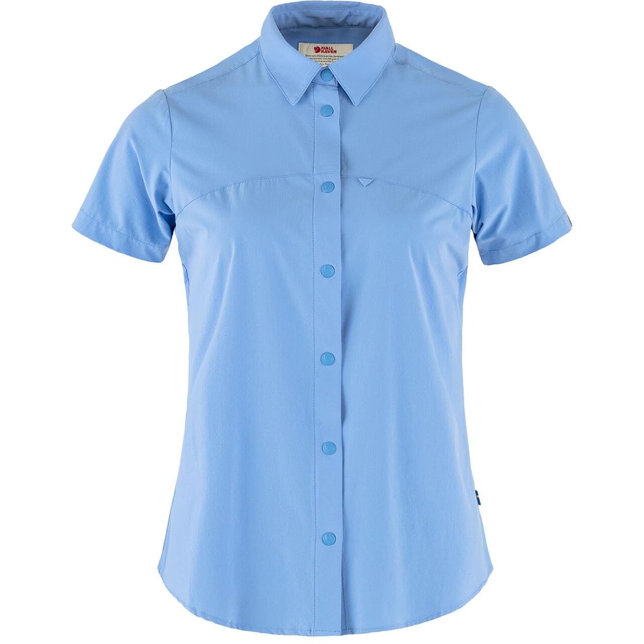 Fjällräven Womens High Coast Lite Shirt S/S  (Blå (ULTRAMARINE/537) X-small)