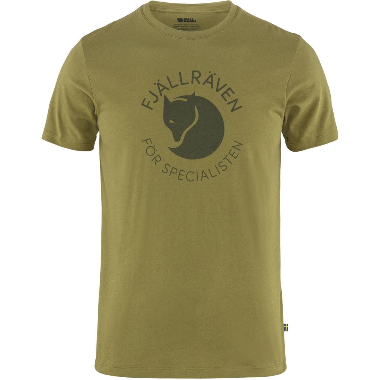 Fjällräven Mens Fjällräven Fox T-shirt  (Grøn (MOSS GREEN/624) Large)