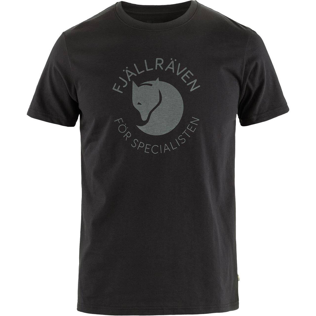 Fjällräven Mens Fjällräven Fox T-shirt  (Sort (BLACK/550) Medium)